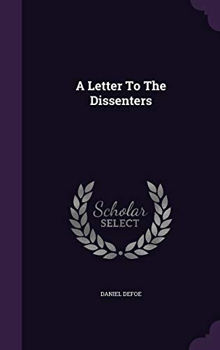 A Letter to the Dissenters book cover