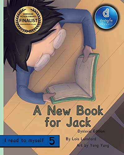 Cover of New Book for Jack Dyslexic Font