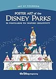 Art Of Coloring Poster Art Of The Disney Parks 36 Postcards To Inspire Creativity