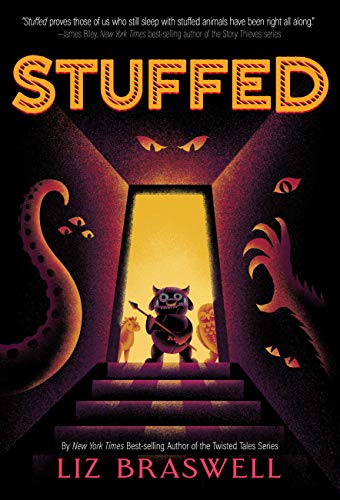 Stuffed book cover
