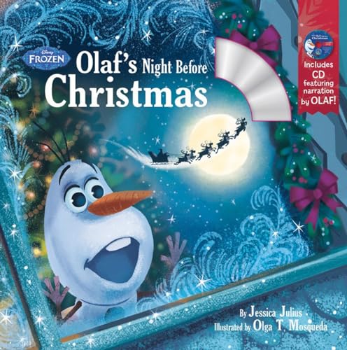 Olaf's Night Before Christmas book cover