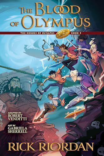 The Blood of Olympus book cover