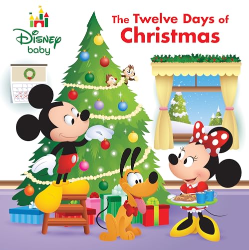 Disney Baby: The Twelve Days of Christmas (By: Elizabeth Rudnick) cover
