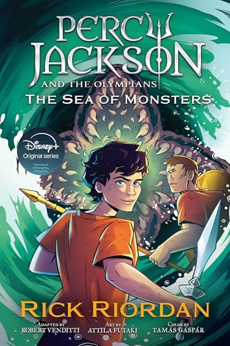 Cover of Percy Jackson and the Olympians the Sea of Monsters the Graphic Novel (paperback )