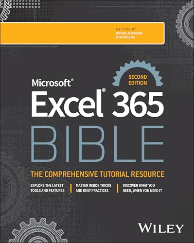 Microsoft Excel 365 Bible book cover