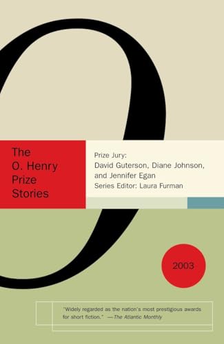 The O. Henry Prize Stories 2003 book cover