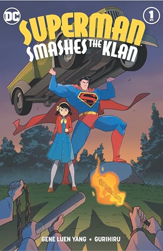 Cover of Superman Smashes the Klan