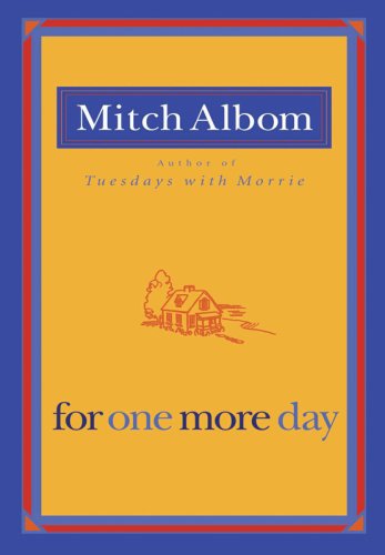 For One More Day book cover