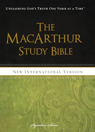 The NIV MacArthur Study Bible cover