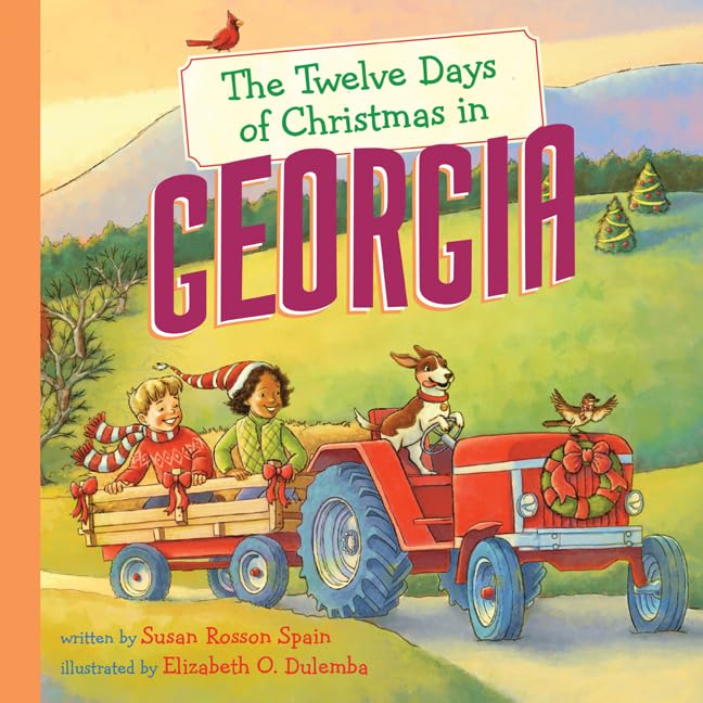 Cover of The twelve days of Christmas in Georgia