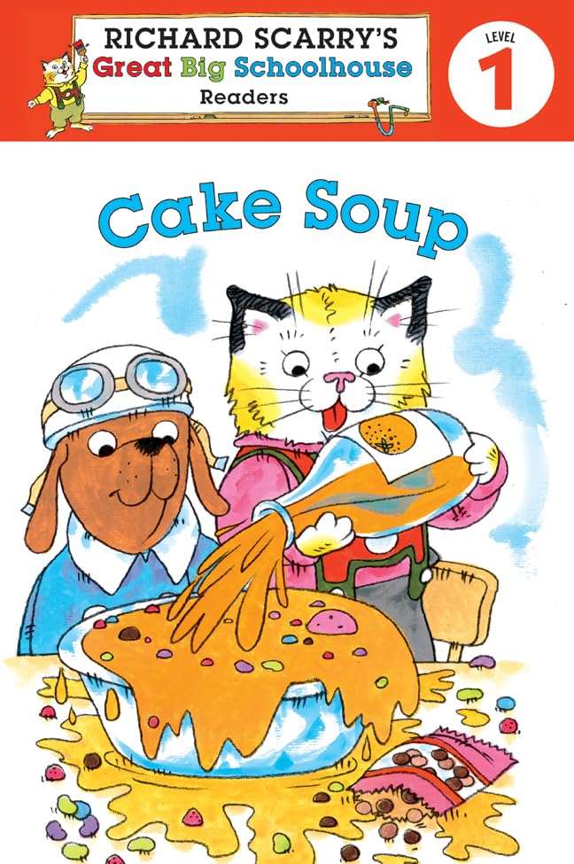 Cover of Richard Scarry's great big schoolhouse level 1