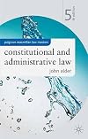 Constitutional and Administrative Law (Palgrave Macmillan Law Masters)