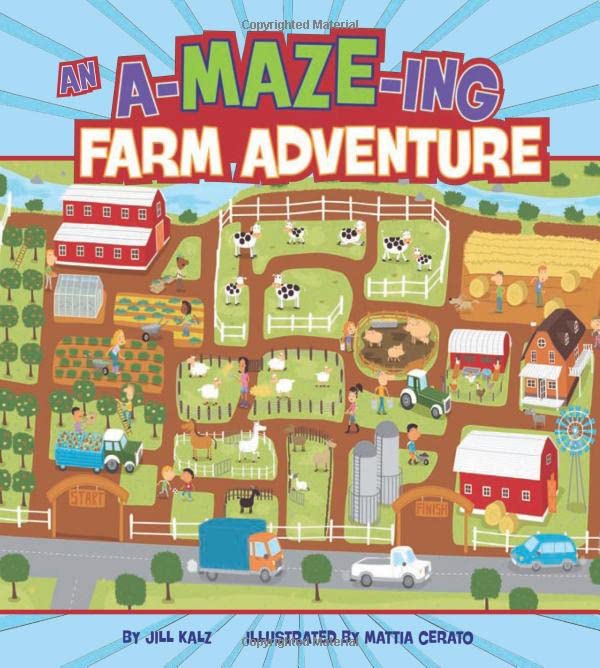 Cover of A-maze-ing farm adventure