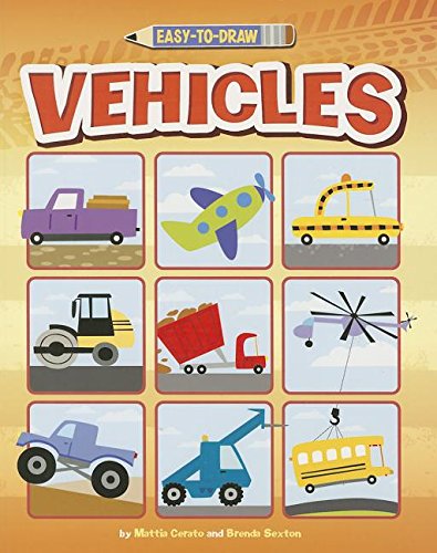 Cover of Easy to draw vehicles