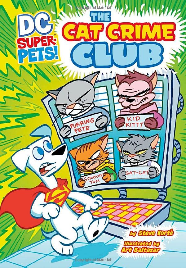 The Cat Crime Club (By: Steve Korté) cover