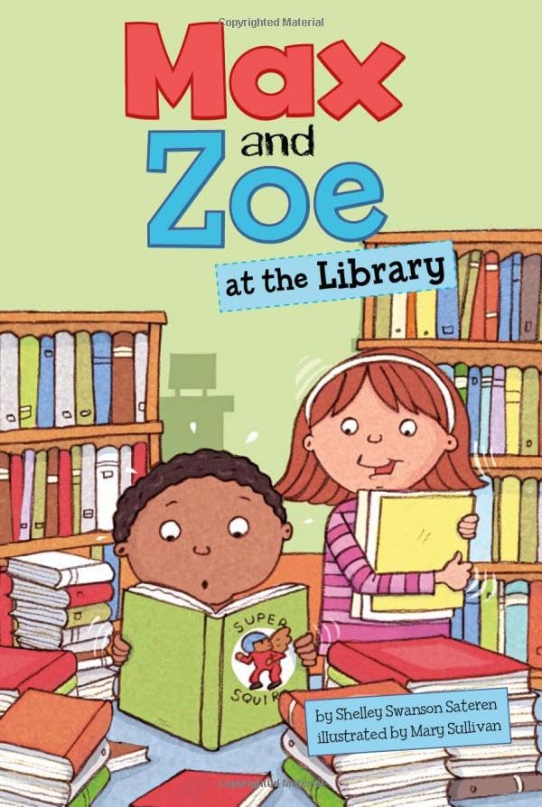 Cover of Max and Zoe at the Library