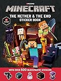 Minecraft The Nether And The End Sticker Book