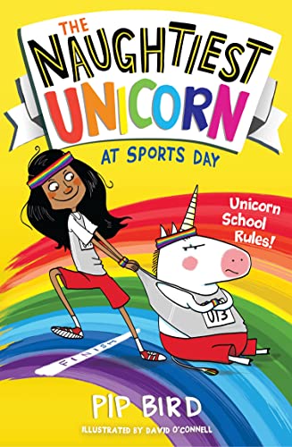 The Naughtiest Unicorn at Sports Day book cover