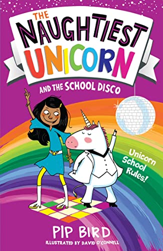 The Naughtiest Unicorn and the School Disco book cover