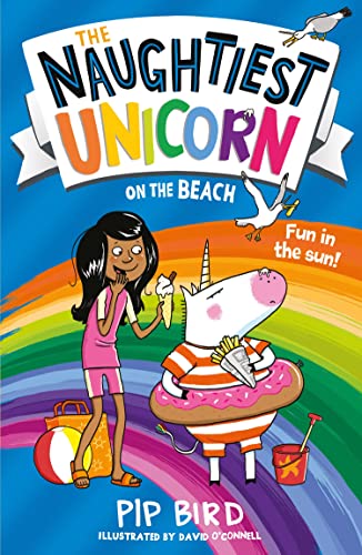 Naughtiest Unicorn On The Beach book cover