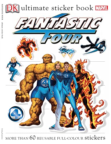 Cover of "Fantastic Four" Ultimate Sticker Book