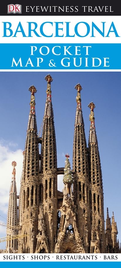 Cover of Barcelona - DK Eyewitness Travel Pocket Map and Guide