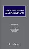 Duncan and Neill on Defamation