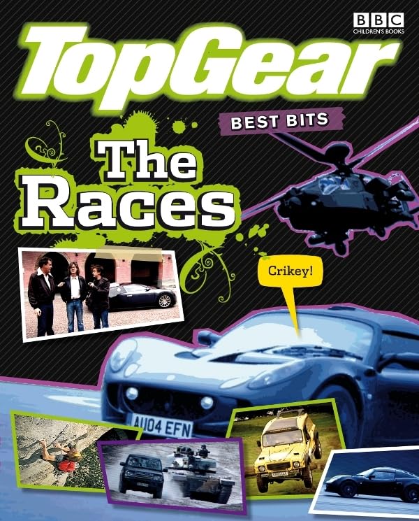 Top Gear Best Bits The Races book cover