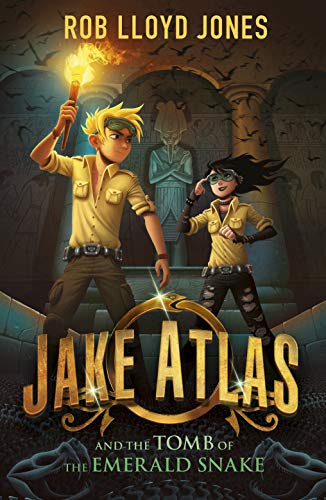 Jake Atlas and the Tomb of the Emerald Snake book cover