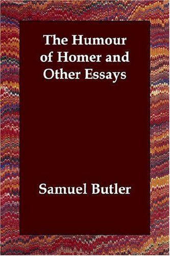 The Humour of Homer and Other Essays book cover