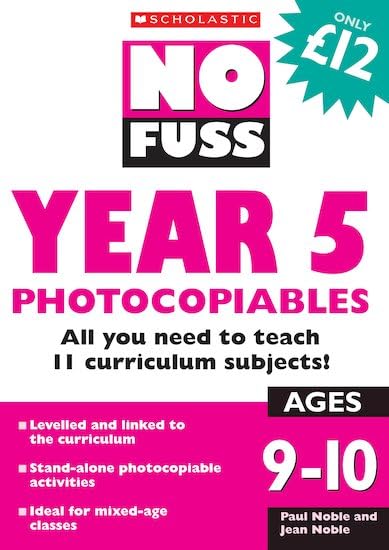 Cover of No Fuss Photocopiables Year 5