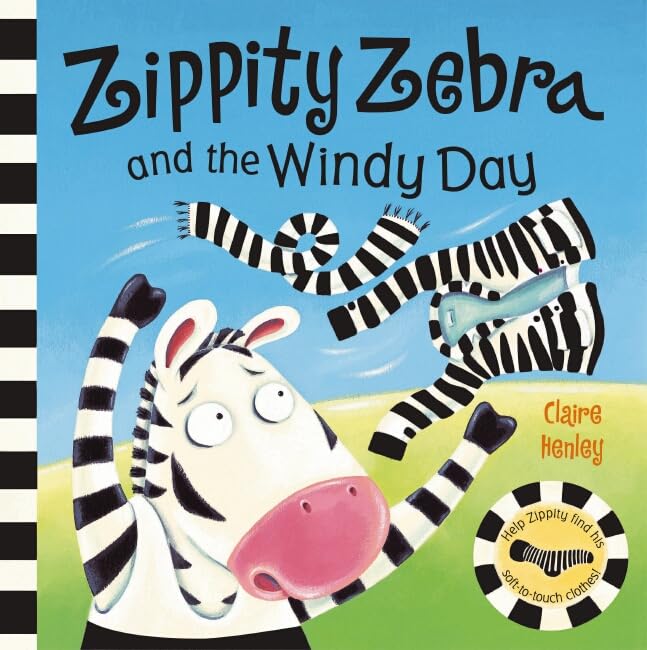 Cover of Zippity Zebra and the Windy Day