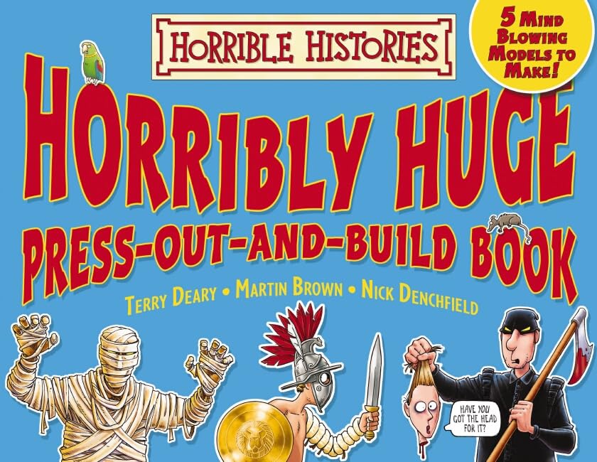 Horribly Huge Press-Out-And-Build Book book cover