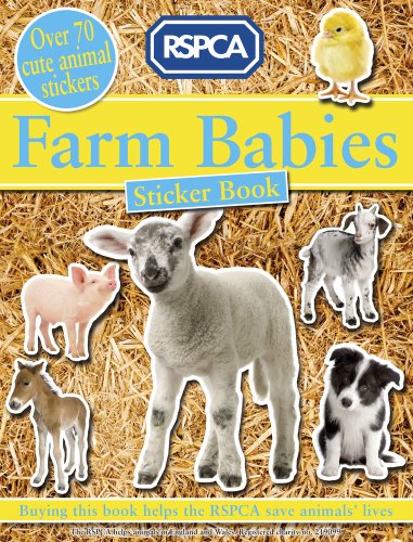Cover of Farm Babies Sticker Book