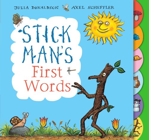 Stick Man's First Words book cover