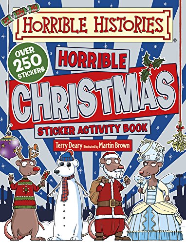 Horrible Histories Christmas Sticker Activity Book book cover