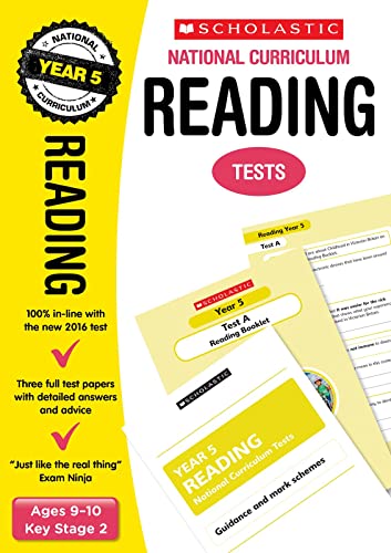 Cover of Reading Test - Year 5