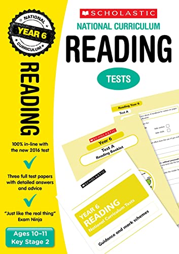Cover of Reading Test - Year 6