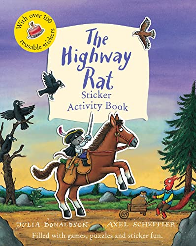 The Highway Rat Sticker Activity Book (With: Axel Scheffler) cover
