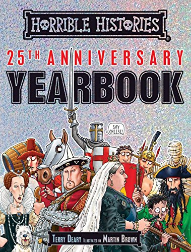 Horrible Histories 25th Anniversary Yearbook cover