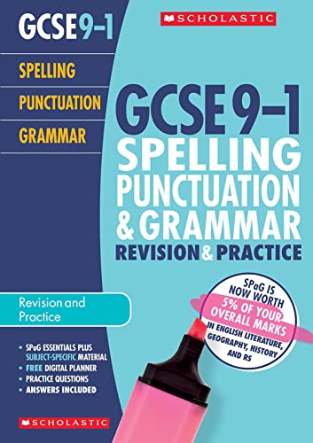 Cover of Spelling, Punctuation and Grammar Revision and Practice Book for All Boards