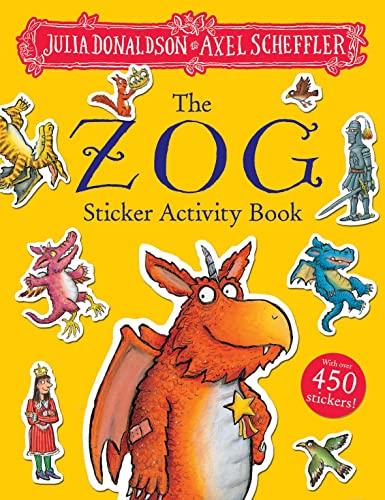 The Zog Sticker Book book cover