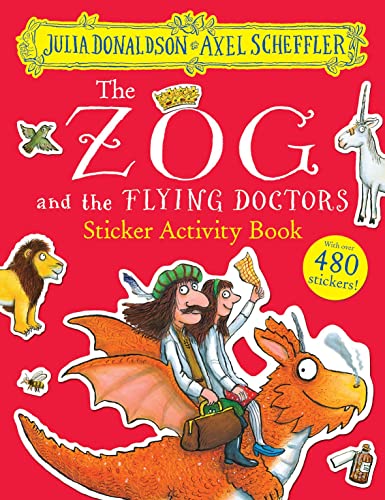 Zog and the Flying Doctors Sticker Book cover