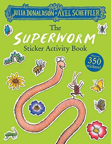 The Superworm Sticker Book book cover