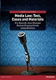 Media Law Text Cases Materials Uk Edition Longman Law Series