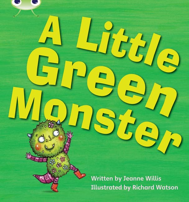 A Little Green Monster book cover