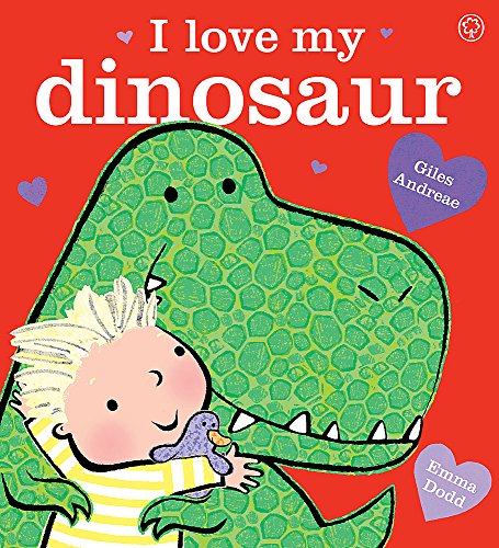 I love my dinosaur book cover