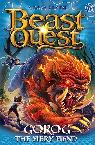 Gorog the Fiery Fiend book cover