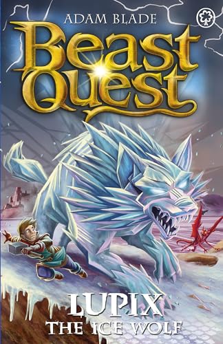 Lupix the Ice Wolf book cover