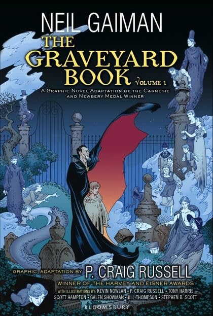 Cover of The Graveyard Book